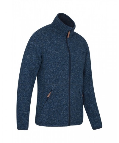 Idris II Mens Full-Zip Fleece Jacket Navy $18.62 Fleece