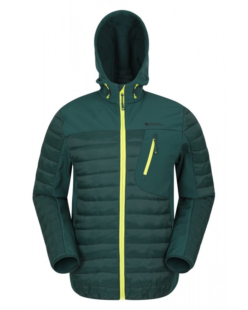 Turbine II Mens Insulated Softshell Dark Green $40.00 Jackets