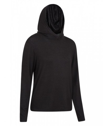 Womens Knitted Loungewear Hoodie Black $16.82 Loungewear