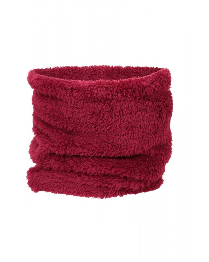 Kids Sherpa Fleece Neck Gaiter Berry $10.19 Accessories