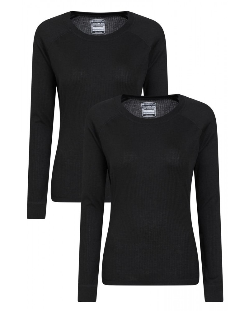 Talus Womens Thermal Top Multipack Black $20.00 Active