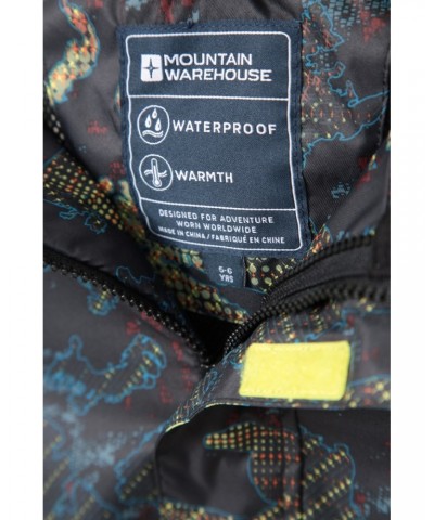 Atom Printed Waterproof 3-in-1 Kids Jacket Black $26.99 Jackets