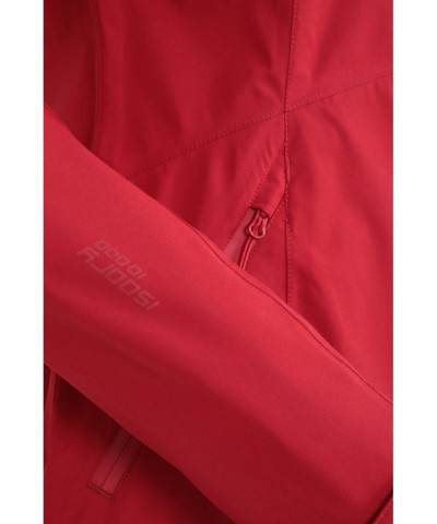 2.5 Layer Lightweight Womens Waterproof Jacket Red $47.19 Jackets