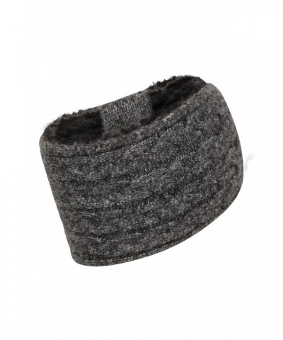 Twist Front Womens Thermal Headband Black $10.25 Accessories