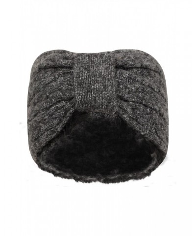 Twist Front Womens Thermal Headband Black $10.25 Accessories