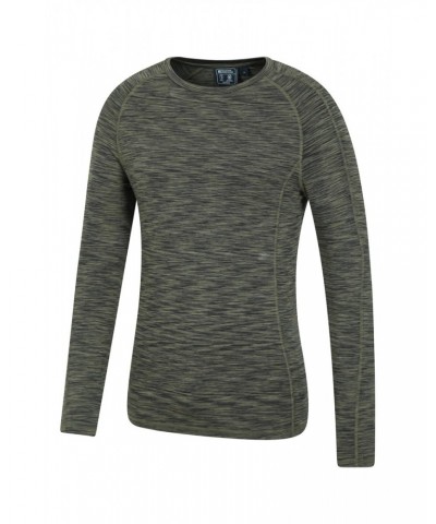 Ascend Mens Bamboo Base Layer Top Khaki $18.13 Thermals