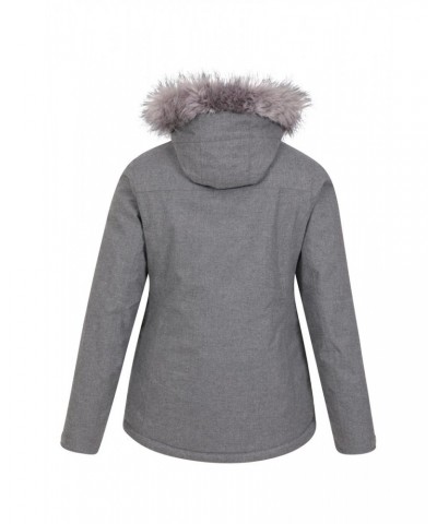 Snow II Womens Waterproof Ski Jacket Grey $45.89 Jackets