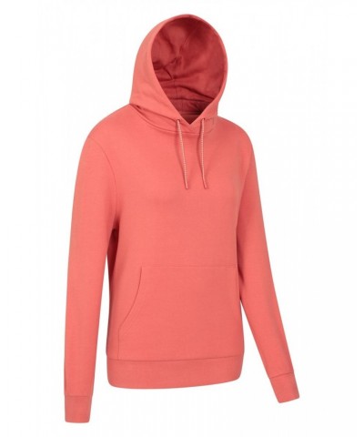 Sylvan Womens Pull Over Hoodie Coral $14.80 Tops