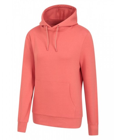 Sylvan Womens Pull Over Hoodie Coral $14.80 Tops