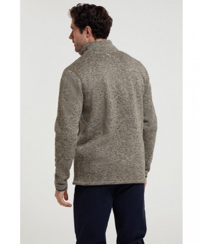 Idris III Mens Full-Zip Fleece Beige $30.20 Fleece