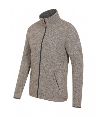 Idris III Mens Full-Zip Fleece Beige $30.20 Fleece