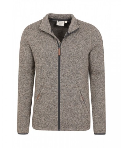 Idris III Mens Full-Zip Fleece Beige $30.20 Fleece