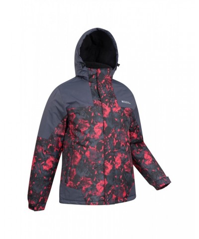 Shadow II Mens Printed Ski Jacket Dark Grey $28.60 Jackets