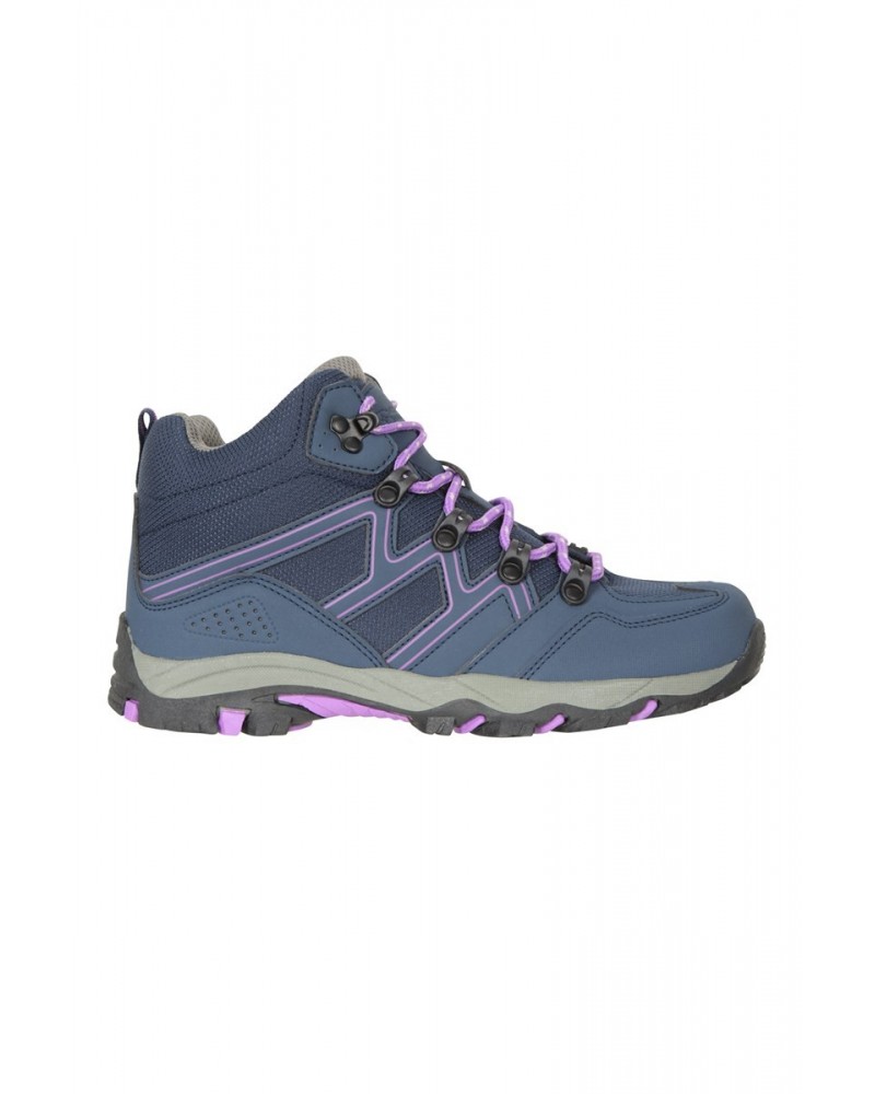 Oscar Kids Hiking Boots Dark Purple $24.50 Footwear