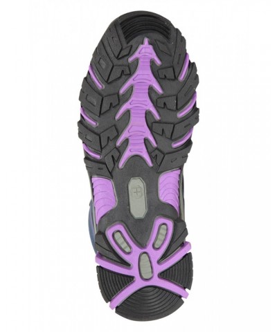 Oscar Kids Hiking Boots Dark Purple $24.50 Footwear