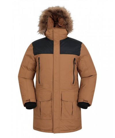 Antarctic Extreme Waterproof Mens Down Jacket Tan $60.90 Jackets