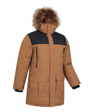 Antarctic Extreme Waterproof Mens Down Jacket Tan $60.90 Jackets