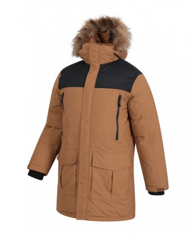 Antarctic Extreme Waterproof Mens Down Jacket Tan $60.90 Jackets