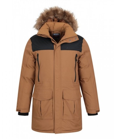 Antarctic Extreme Waterproof Mens Down Jacket Tan $60.90 Jackets