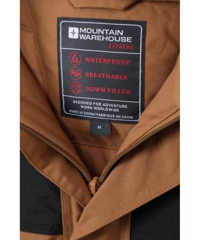 Antarctic Extreme Waterproof Mens Down Jacket Tan $60.90 Jackets