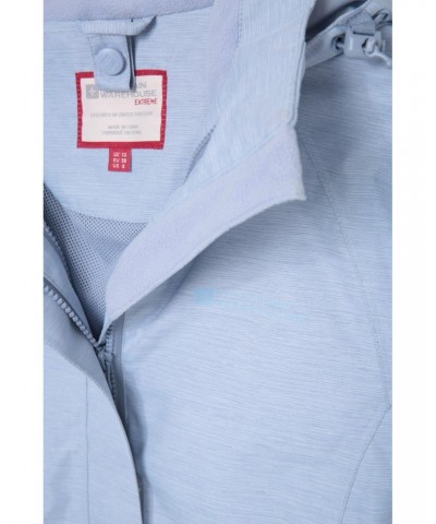 Bracken Melange Womens 3 in 1 Jacket Pale Blue $44.00 Jackets