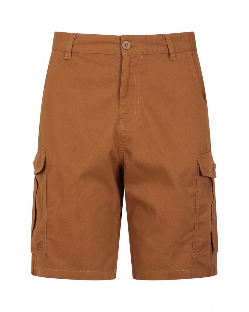 Lakeside Mens Cargo Shorts Dark Beige $17.20 Pants