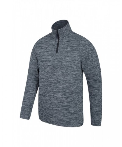 Idris Textured Mens Fleece Navy $17.39 Fleece