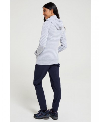 Woolamai Womens Full-Zip Hoodie Grey $22.26 Tops