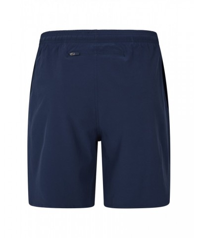 Motion Mens 2 in 1 Active Shorts Blue $23.50 Active