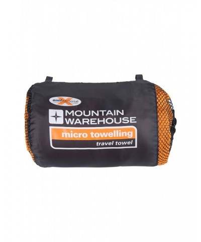 Micro Towelling Travel Towel - Medium - 120 x 60cm Orange $10.06 Travel Accessories