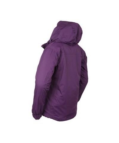 Bracken Extreme Womens 3 in 1 Waterproof Jacket Purple $55.20 Jackets