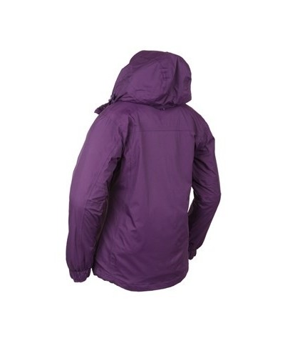 Bracken Extreme Womens 3 in 1 Waterproof Jacket Purple $55.20 Jackets