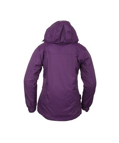 Bracken Extreme Womens 3 in 1 Waterproof Jacket Purple $55.20 Jackets