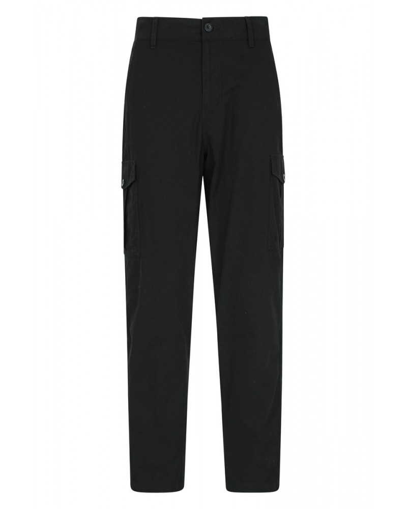 Lakeside Cargo Mens Pants - Short Length Jet Black $13.20 Pants