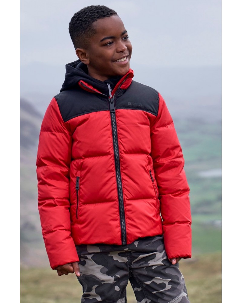 Voltage Extreme Kids RDS Down Jacket Red $34.40 Jackets