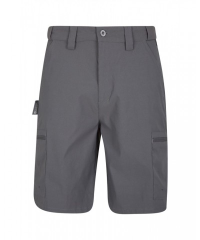 Trek Stretch Mens Shorts Grey $22.56 Pants