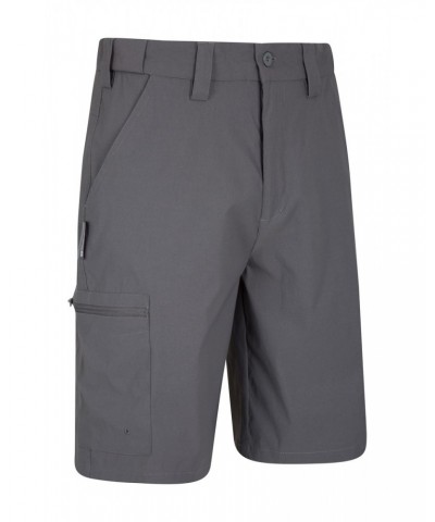 Trek Stretch Mens Shorts Grey $22.56 Pants