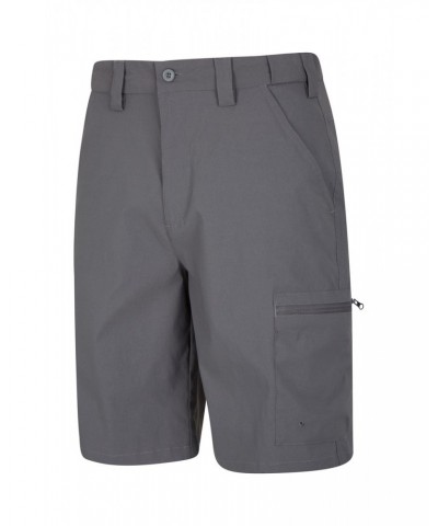 Trek Stretch Mens Shorts Grey $22.56 Pants