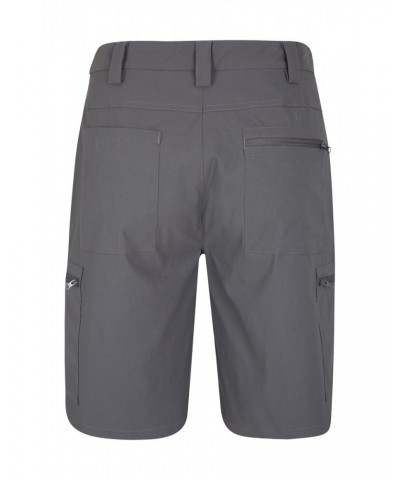 Trek Stretch Mens Shorts Grey $22.56 Pants