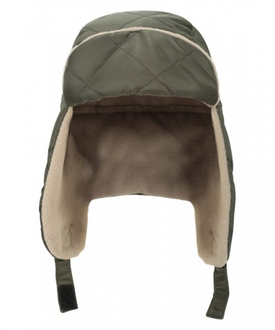 Kids Fleece-Lined Trapper Khaki $14.99 Ski