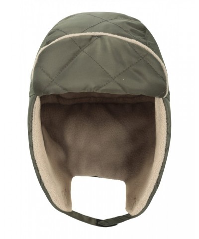 Kids Fleece-Lined Trapper Khaki $14.99 Ski