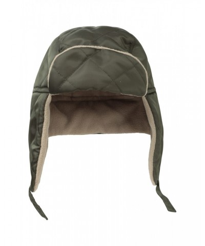 Kids Fleece-Lined Trapper Khaki $14.99 Ski