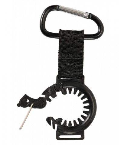 Bottle Clip with Karabiner Black $7.01 Walking Equipment