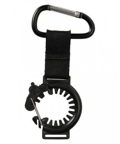 Bottle Clip with Karabiner Black $7.01 Walking Equipment