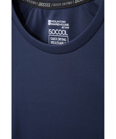 Endurance Womens T-Shirt Navy $11.39 Active