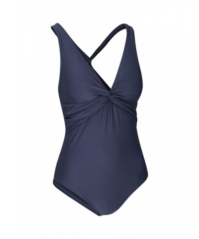 Maldives Womens Slimming Swimsuit Navy $24.90 Swimwear