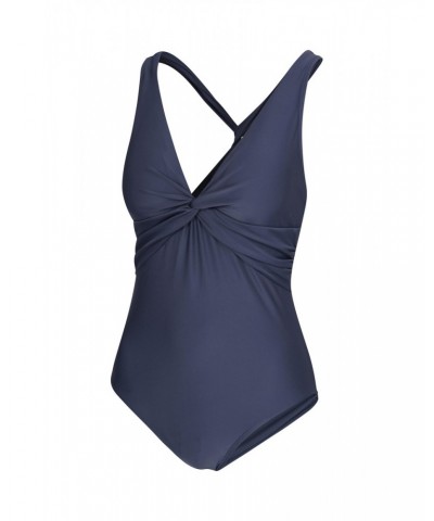 Maldives Womens Slimming Swimsuit Navy $24.90 Swimwear