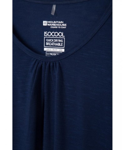 Agra Quick-Dry Womens T-Shirt - 2 Pack Navy $19.24 Tops