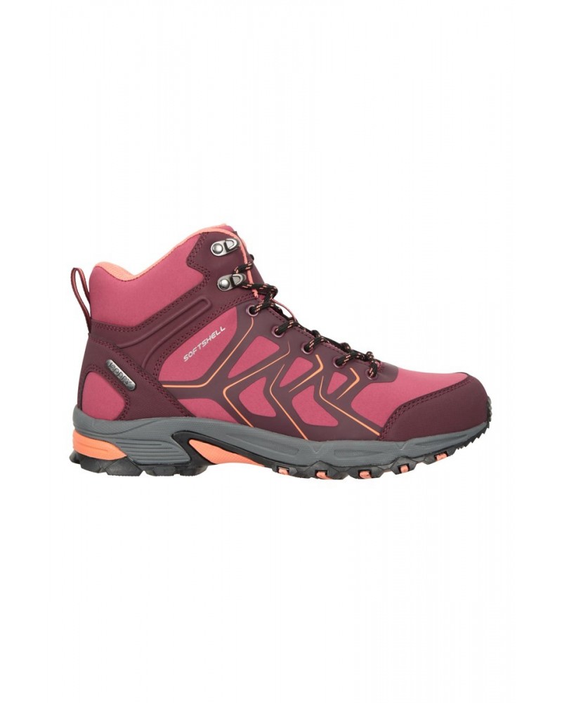 Shadow Waterproof Womens Softshell Boots Berry $27.02 Footwear