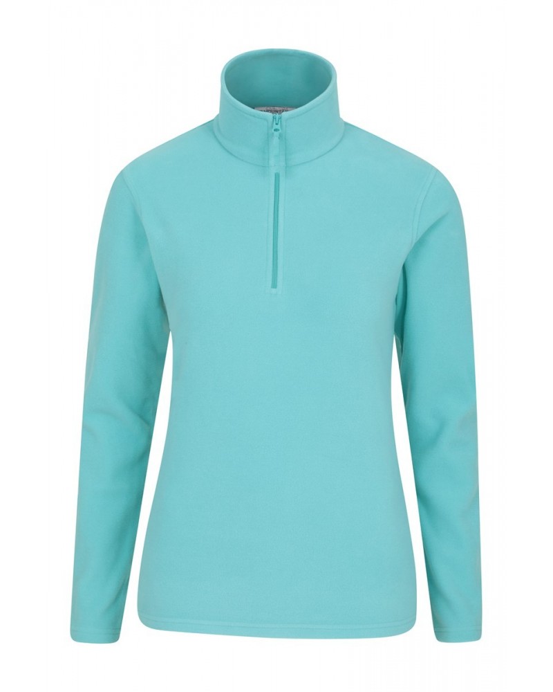 Camber Womens Half-Zip Fleece Mint $12.74 Fleece